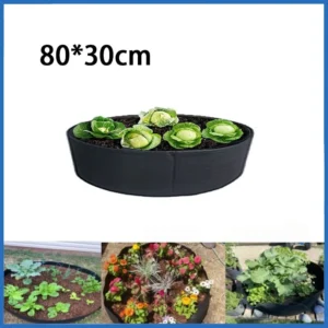 80x30cm garden fabric pots for garden beds plant vegetable bags grow pots seed growing eco friendly gardening tools Non-Woven Q1