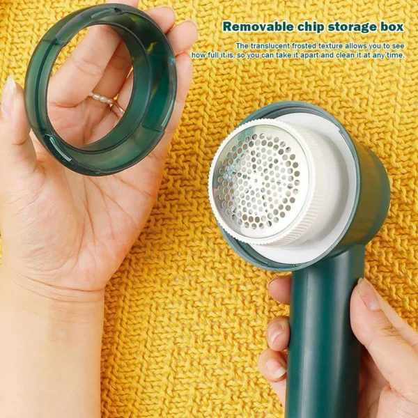 Fluff Trimmer USB Sweater Shaver Defuzzer Portable Rechargeable Spools Removal Device 6-Leaf Blades for Home TravelHome Supplies - Image 5
