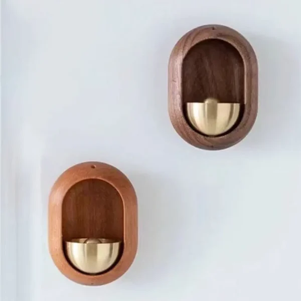 Magnetic Wooden Wind Chimes Decorative Door Bell for Refrigerator Doors Home Decor with Crisp Sound Quality - Image 5