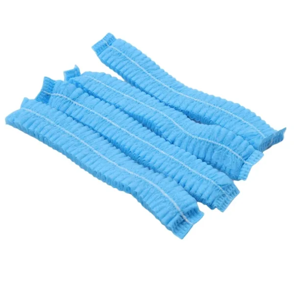 100PCS Kitchen Disposable Hair Head Covers Net Bouffant Dustproof Anti Dust Caps Breathable Shower Bathing Hats - Image 3