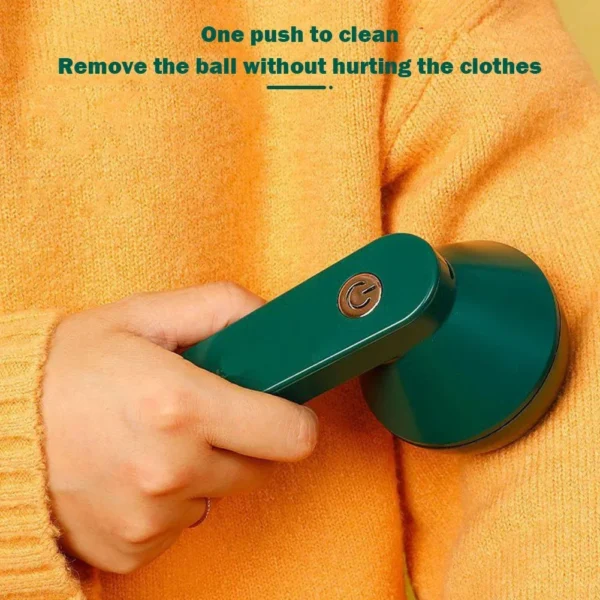 Fluff Trimmer USB Sweater Shaver Defuzzer Portable Rechargeable Spools Removal Device 6-Leaf Blades for Home TravelHome Supplies - Image 2