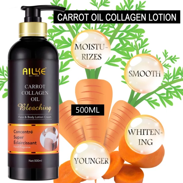 AILKE Collagen 5 in 1 Skin Care Kit, Restore Skin Elasticity, Smooth Skin, Brighten, Even Skin Tone, For Face And Body Use Set - Image 2