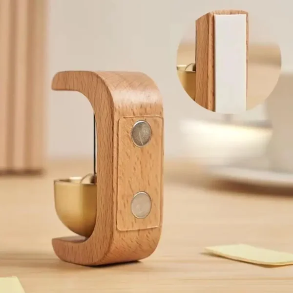 Wood Doorbell Chime Magnetic Landscape Wireless Hanging Wind Loud Door Bell For Refrigerato Doors Restaurant Home Decoration - Image 4