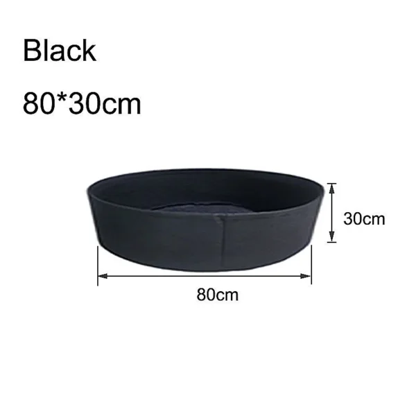 80x30cm garden fabric pots for garden beds plant vegetable bags grow pots seed growing eco friendly gardening tools Non-Woven Q1 - Image 3