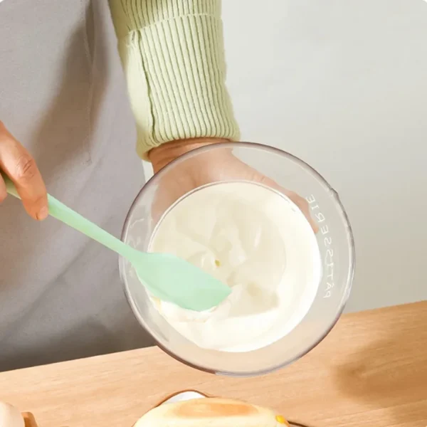 Silicone cream spatula Non-stick butter spatula Heat-resistant kitchen baking tools DIY cake baking tools - Image 5