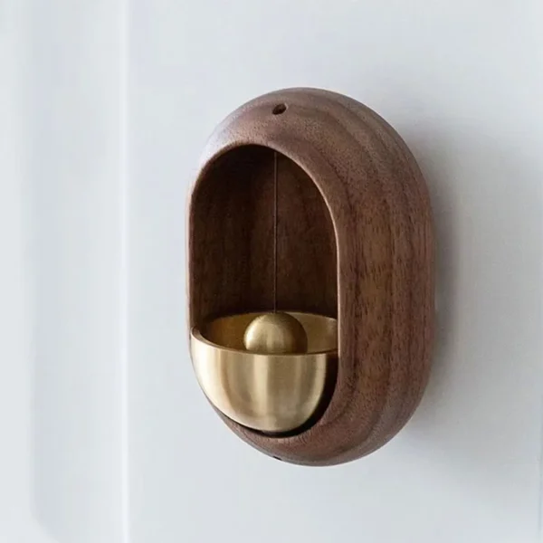 Magnetic Wooden Wind Chimes Decorative Door Bell for Refrigerator Doors Home Decor with Crisp Sound Quality - Image 6