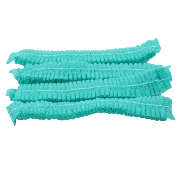 100PCS Kitchen Disposable Hair Head Covers Net Bouffant Dustproof Anti Dust Caps Breathable Shower Bathing Hats - Image 5