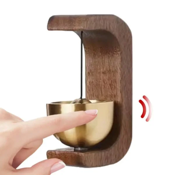 Wood Doorbell Chime Magnetic Landscape Wireless Hanging Wind Loud Door Bell For Refrigerato Doors Restaurant Home Decoration - Image 3