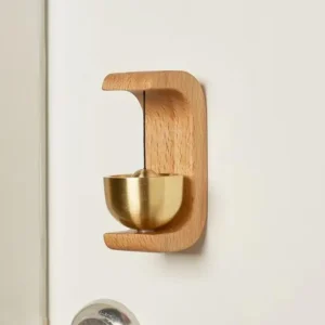 Wood Doorbell Chime Magnetic Landscape Wireless Hanging Wind Loud Door Bell For Refrigerato Doors Restaurant Home Decoration